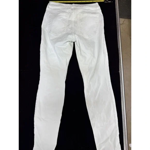 Gap 1969 Curvy True Skinny Jeans Womens 28R White Denim Pants 28 Regular - Picture 6 of 6